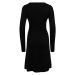 MAMALICIOUS Úpletové šaty 'STELLA' černá