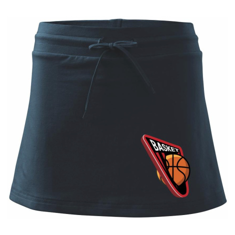Basket logo - Sportovní sukně - two in one