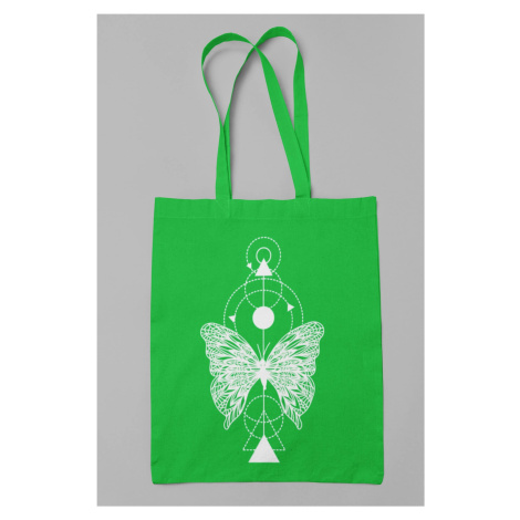 MMO Bavlněná taška Motýl Barva: Zelené jablko