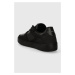 Kožené sneakers boty Calvin Klein Jeans BASKET CUPSOLE LOW LTH ML FAD černá barva, YM0YM00884