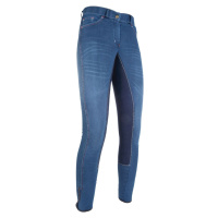 Rajtky Summer Denim HKM, s celokoženým sedem, dětské, jeans blue/deep blue