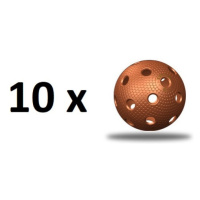 Florbalový míček TRIX IFF - měděný - 10 ks