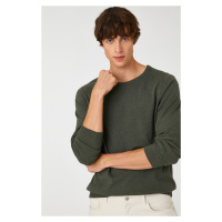 Koton Basic Knitwear Sweater Crew Neck Slim Fit