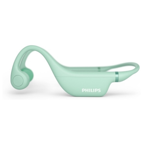 PHILIPS TAK4607GR/00 otevřená bezdrátová sluchátka pro děti v zelené barvě