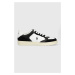 Kožené sneakers boty Polo Ralph Lauren Polo Crt Lux černá barva, 809892284001