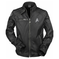Star Trek Starship Kožená bunda černá