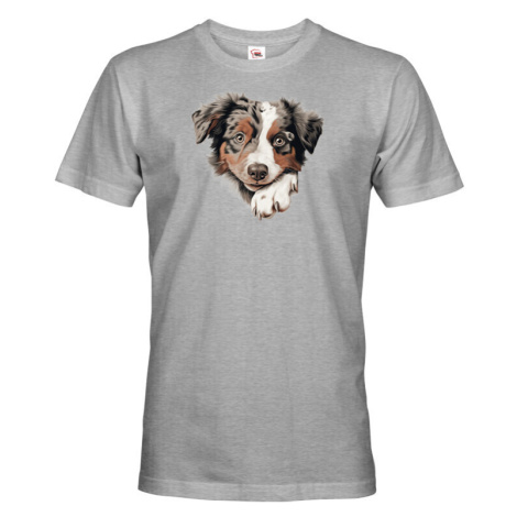 Pánské tričko  Australský ovčák- tričko pro milovníky psů BezvaTriko