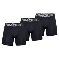 Boxerky Under Armour Charged Cotton 6in 3 Pack M - černá