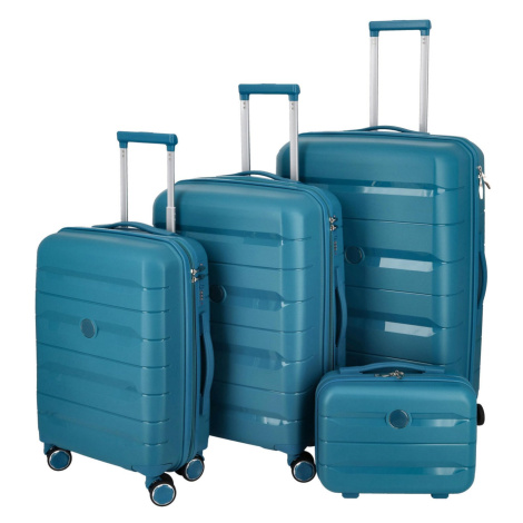 Cestovní plastový kufr tyrkysový - Ormi Rochus SADA