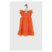 Kojenecká sukýnka Birba&Trybeyond oranžová barva, mini