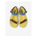Modro-žluté dámské sandály Camper