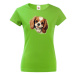 Dámské tričko  Kavalír King Charles - tričko pro milovníky psů