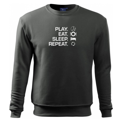 Play Eat Sleep Repeat tenis - Mikina Essential pánská