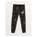 LC Waikiki Printed Boys' Jogger Sweatpants with Elastic Waist