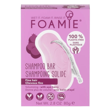 Foamie Šampon pro objem jemných vlasů You`re Adorabowl (Shampoo Bar) 80 g