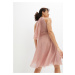 Bonprix BODYFLIRT síťované šaty Barva: Růžová, Mezinárodní