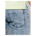 Buďchlap Riflové kalhoty ve světle modré barvě P1062