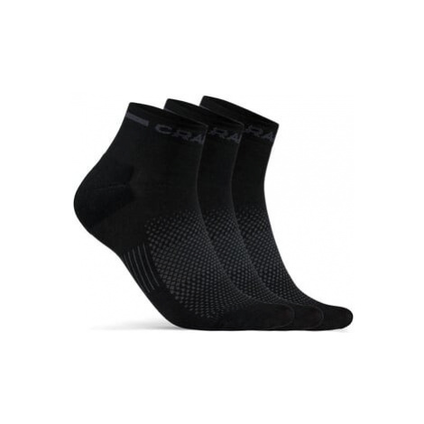 Ponožky CRAFT CORE Dry Mid 3-pack černá