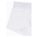 Ombre Clothing Atraktivní bílé boxerky U285