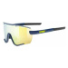 UVEX Sportstyle 236 Set Blue Mat/Mirror Yellow Clear Cyklistické brýle