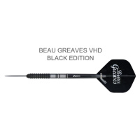 Sada steel šipek One80 Beau Greaves VHD Black Edition 23g, 90% wolfram