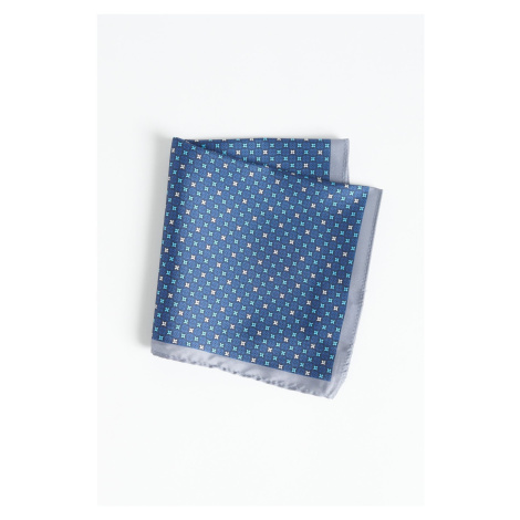 ALTINYILDIZ CLASSICS Men's Navy Blue-Grey Patterned Handkerchief AC&Co / Altınyıldız Classics