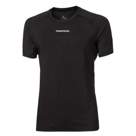 PROGRESS RAPTOR Pánské sportovní triko, černá, velikost