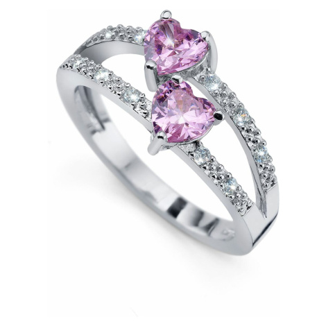 Oliver Weber Romantický prsten s kubickými zirkony Bhumi Magic Blossoms 41179 S (49 - 52 mm)