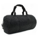 Černá velká cestovní látková taška se vzorem Nelda Mahel