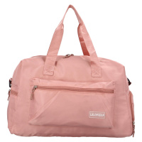 Prostorná dámská cestovní taška Sáre, růžová