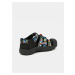 Modro-černé dětské vzorované sandály Keen