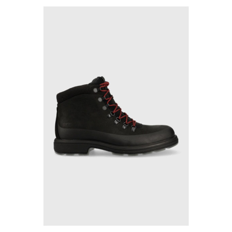 Semišové boty UGG M Biltmore Hiker pánské, černá barva