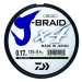 Daiwa splétaná šňůra j-braid 4 tmavě zelená 135 m-průměr 0.13 mm / nosnost 5,9 kg