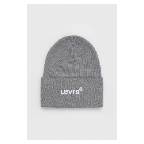 Čepice Levi's šedá barva, D5548.0005-55 Levi´s