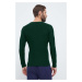 Pyžamové tričko s dlouhým rukávem Polo Ralph Lauren zelená barva, s potiskem, 714899615