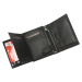 Pánská kožená peněženka Money Kepper KK 02 černá