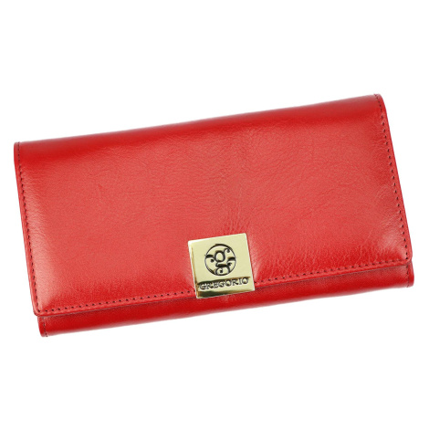 Dámská kožená peněženka Gregorio GS-106 červená