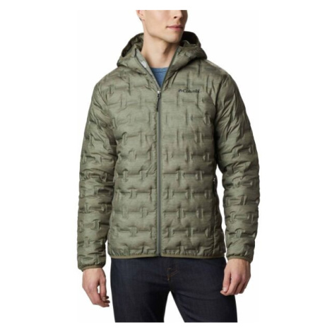 Columbia DELTA RIDGE DOWN HOODED JACKET Pánská zimní bunda, zelená, velikost