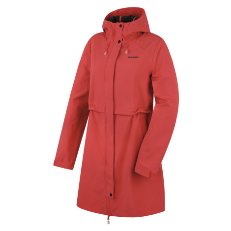 Husky Sephie dámský softshell kabát red