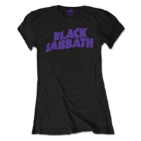 Black Sabbath - Wavy Logo Vintage - velikost XL