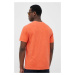 Bavlněné tričko United Colors of Benetton oranžová barva