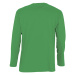 SOĽS Monarch Pánské triko s dlouhým rukávem SL11420 Zelená