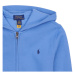 Polo Ralph Lauren LS FZ HOOD-TOPS-KNIT Modrá