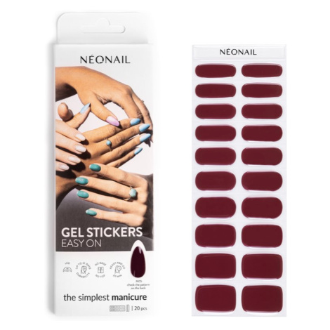 NEONAIL Easy On Gel Stickers nálepky na nehty odstín M05 20 ks