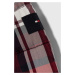 Dětská bunda Tommy Hilfiger vínová barva