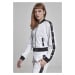 Dámská mikina zip // Urban classics Ladies Button Up Track Jacket wht/blk/wht