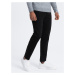 Men's tailored chino pants - black V1 OM-PACP-0151