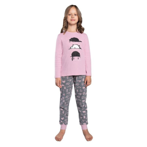 Dívčí pyžamo Dima růžové Italian Fashion
