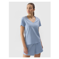 4F-TSHIRT-4FWSS24TTSHF1162-34S-LIGHT BLUE Modrá