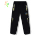 Chlapecké softshellové kalhoty, zateplené KUGO HK5621, černá / signální zipy Barva: Černá